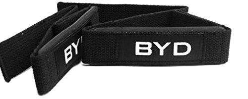Weightlifting Straps zum Training | Orginal von Beyond Dreams | Heben von Lasten Kreuzheben und Klimmzug | Gym Lifting wrist wraps strap | Handgelenkschiene als Latzughilfe Straps oder Bandage für Fitness Bodybuilding und Crossfit - 6