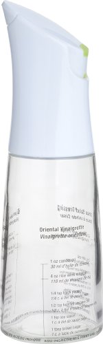 Trudeau 0718055 Dressing Shaker avec 2 Ouvertures de déversement, Verre/Plastique, Multicolore, 20x15x5 cm