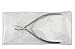 Blizzard Podiatry Cuticle Tissue Clipper Nipper - Professional Chiropody Cutter Instrument With SMOOTH Handles - 12cm GERMAN Stainless Manicure Plier - CE Approved Foot Care Tool