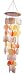 Produktbild Feng Shui Mobile Muschel Windspiel Perlmutt gelb orange ca. 75cm