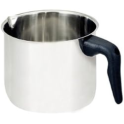 Elo 50814 Joyau Pot à lait avec bec verseur Acier Inoxydable Argent 14 x 14 x 10,4 cm
