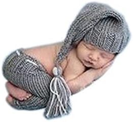 Newborn Baby Crochet Knitted Photo Photography Prop Hat Pants Outfits By Xselector