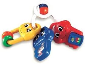 Fisher-Price Bright Beginnings Musical Activity Keys - Smiling Character with Different Activity Toy / Game / Play / Child / Kid