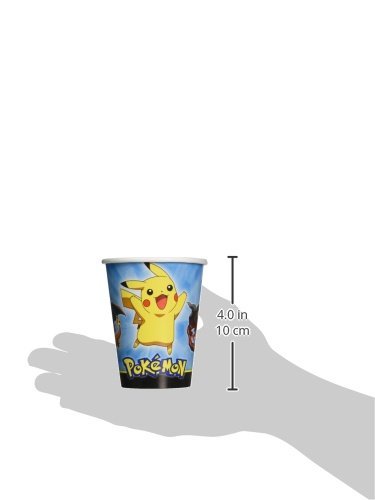 Amscan Pappbecher mit Pokémon-Motiv,  266 ml, 581844 - 4