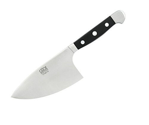 Güde Kräutermesser Shark ALPHA Serie Klingenlänge:14 cm POM schwarz, 1749/14