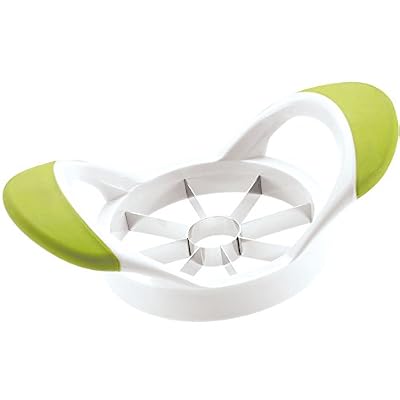 Westmark 51622270 8P Coupe-pomme Plastique Blanc/Vert 17,5 x 10,5 x 6 cm