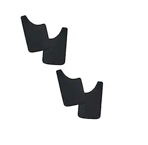 AUTONEST Car Rubber Mud Flaps (Set 4 Pcs) for Ford Ikon