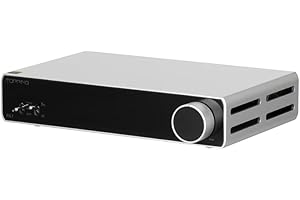 FANMUSIC TOPPING PA7 Series PA7 PLUS XLR TRS RCA Input Fully Balanced High Performance Power Amplifiers (PA7 Silver)