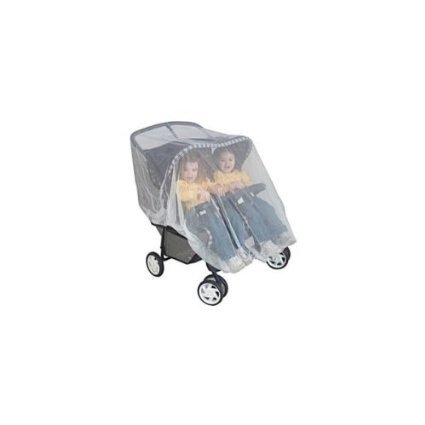 Mosquito Net for Twin or Tandem Buggy Pushchair FREE Travel Net Bag