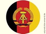 Rund 20cm Durchmesser Genau so waren die originalen Aufkleber, nur das die jetzt richtig gut kleben, dazu noch UV beständig sind und dadurch auch für den Außenbereich geeignet sind. Aufkleber DDR Emblem rund 20cm
