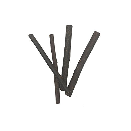 gabbrein 100 Stück Holz Sticks Pet Snacks Kauspielzeug für Meerschweinchen Chinchilla Eichhörnchen Kaninchen Parrot & DIY Holz Log Sticks für Crafts Foto Requisiten Dekoration L - 3