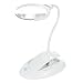 Produktbild kkmoon 2-in-1-Schreibtisch Lupe Multifunktional mit Klemme 100 mm 3 x 25 mm 8 x LED Bright Light Lupe Werkzeug