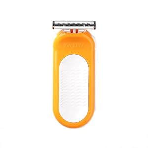 QSHAVE Athena Women's Shaving Razor Compatible with Women Sensor(1 Handle + 2 Cartridges) - Image 3