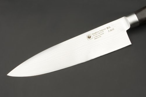 KATAHIRO KUBOTA – das Damast Chefmesser-Set der Superlative aus 66 Lagen japanischem Damaststahl auf VG-10 High-Carbon Stahlkern Chef - 2