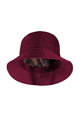 ladies waterproof rain hats