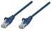 Produktbild intellinet 318129 Netzwerkkabel "Cat5e U/UTP CCA Cat5e" kompatibel RJ45-Stecker auf RJ45-Stecker, 0,5m blau