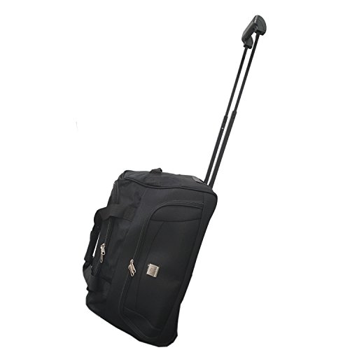 Cabin Size Approved 45L Roller Travel Duffel Wheely Bag Hand Luggage Wheeled Trolley Holdall Duffle Cabin Size Approved 45L Roller Travel Duffel Wheely Bag Hand Luggage Wheeled Trolley Holdall Duffle