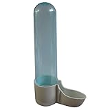 Capacidad 65 ml Pedros Bebedero Jaula, Blanco Y Azul, 13.5x3.5x3.5 cm, 51137