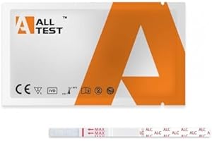 AREA LAB Alcol Test Salivare - Test Alcolemico Monouso per Saliva - Autotest Alcohol Salivare Rapido per Screening Personale - Striscia Alcolimetrica Prevenzione e Controllo Alcol - Risultato in 2 Minuti