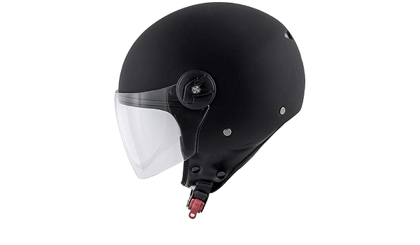 Kappa KV40 HAWAII BASIC Casco demi-jet in materiale termoplastico nero  opaco, 56 Caschi Auto e Moto tomorrowshope.tv