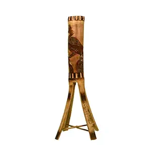 Craftwaft Long Bamboo VASE, Brown