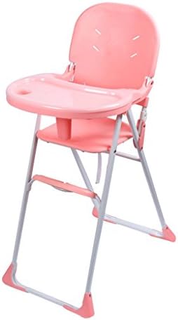 Multifunctional Baby Dining Chair Child Dining Table Baby Dining Chair Portable Childhood Seat ( Color : Pink )