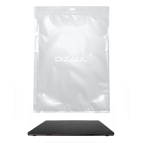 Macbook Hülle, dizauL ®Elegantes und leichtes Cover Ultra Dünn Schutz Hülle Case Cover Schutzabdeckung Hardcase Notebook Hülle Hartschale Etui für 2015 Apple NEW MACBOOK 12 “ in schwarz - 7