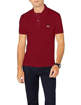 Lacoste - Polo Homme - Rouge (Bordeaux) - Medium (Taille Fabricant : 4)