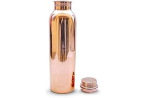 OSNICA Copper Stylish Bottles Joint Free mit Ayurveda profitierte 100% pure & Leak Proof 900 ML