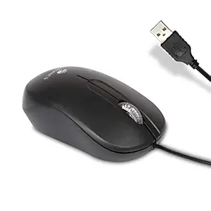 Zebronics Zeb Sprint USB Optical Mouse That Comes with an Ergonomic Build and Three Buttons and is a high Precision one with 1200 DPI