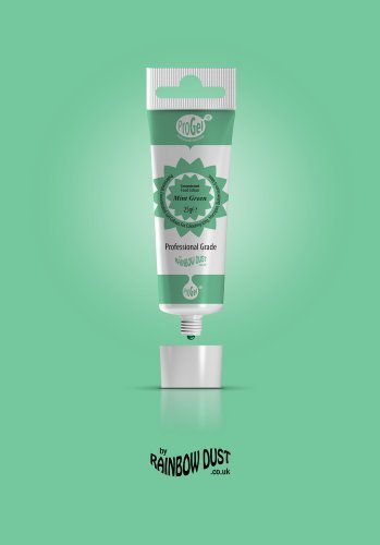 Konzentrierte Lebensmittelfarbe-Mintgrün / Concentrated Paste Food Colouring- Mint Green