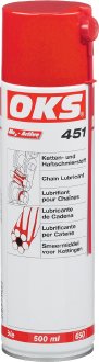 OKS-Öle Gebinde:500ml Spray Beschreibung:OKS 451, Ketten- und Haftschmierstoff