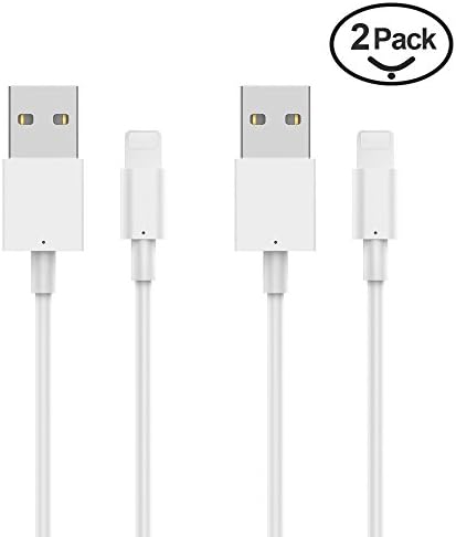 YFW 2Pcs 3.3FT Customized Backup Charging Cable for YoFeW Aluminum 4 in 1 Charging Stand for Apple Watch Stand