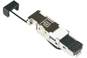 ‎METZ CONNECT Metz BTR E-DAT Industry RJ45 Field Plug Black (Pack of 2 RJ45 Connectors)