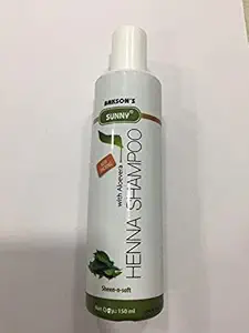 Bakson Sunny HENNA SHAMPOO with aloevera 150 ml - Pack of 3