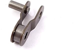 KHEBIKES KHE KMC BMX - Maglia a mezza catena per bicicletta, 1/2" x 1/8", colore nero, 4 g