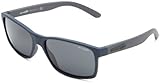 Protective case included Arnette Slickster gafas de sol, Fuzzy Navy, 58 para Hombre