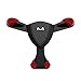 Price comparison product image G’z Gravity Bracket Car Phone Holder Flexible Universal Car Gravity Holder Support Mobile Phone Stand for Iphone Samsung,Red,1