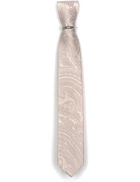 Hochzeitskrawatte mit Paisley aus 100% Seide von J.PLOENES - verschiedene Pastelltöne