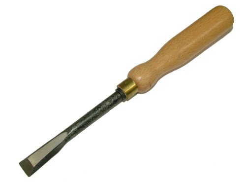 Preisvergleich Produktbild Pandoras Upholstery Stechbeitel, gerade, mit Holzgriff, Braun