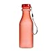 Produktbild soleditm unzerbrechlich Frosted auslaufsicher Kunststoff Wasserkocher 550 ml Tragbare Wasserflasche für Reise Yoga Running Camping, rot