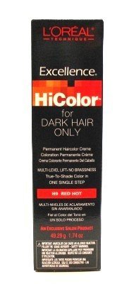 LOreal Excel Hicolor Red Hot 34 g Tube