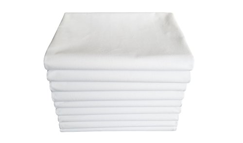 Bettlaken-Haustuch-Betttuch-Tischdecke Ohne Gummizug 4 Diverse Größen 150g/m2(2) (200×220 cm) - 2