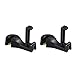 Produktbild Zerama 1 Pair Car Holder Hanger Chair Back Hooks Universal Phone Bracket Clips Organizer Headrest Phone Mount Storage Hooks