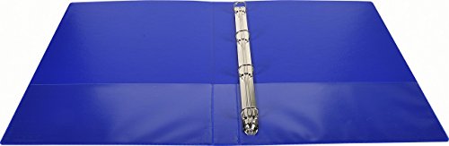 Exacompta 51840BODSE - Carpeta personalizable  A4  4 anillas  16 mm  azul  1 unidad