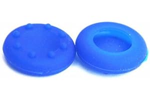 NEWNIU(TM) 2 pcs Controller Thumb Joysti stick Grip Analogue silicone caps for Playstation 3(PS3)/PS4/ Xbox 360/Xbox one Controllers (Blue)