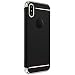 Produktbild MMLC iPhone XS Max 6.5 inch Hülle, 3 in 1 Ultra Dünner Harter Anti-Kratzer Stoßfestes Elektrodengestell mit Beschichteter Oberfläche Ausgezeichneter Griff-Fall für Apple iPhone Xr 6.1 (Black)