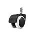 Produktbild Mengonee 5Pcs 2" Chair Caster Wheel Swivel Rubber Wheel Office Home Wooden Floor Protection