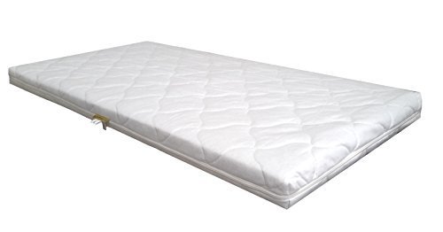 Preisvergleich Produktbild Baby Schaumkernmatratze Comfort Protect gesteppt antibakteriell 60 x 120 Babymatratze Matratze