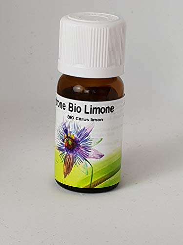Bio Limone - Citrus limon di olii essenziali, 100% naturali e biologici 10ml